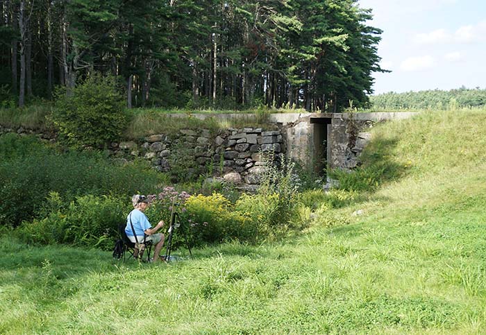 Cowee Pond Dam 2, ©Deborah Giordano